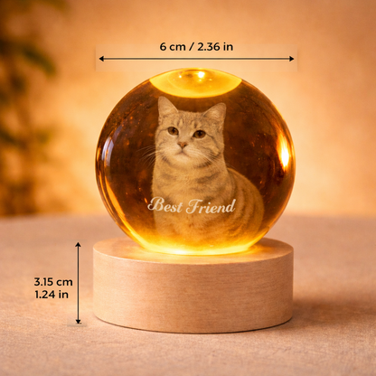 Eternal Memory Crystal Lamp