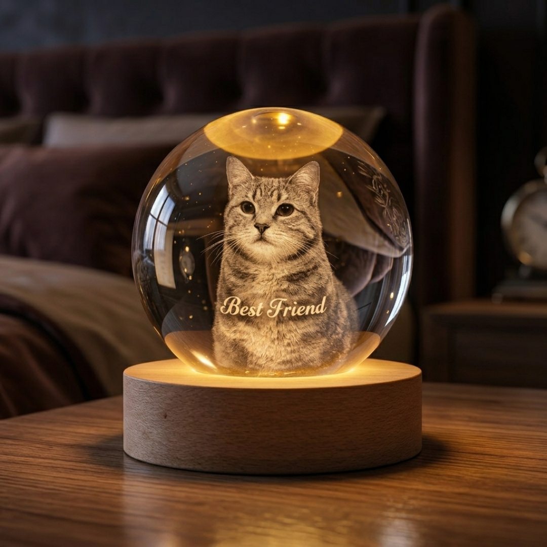 Eternal Memory Crystal Lamp