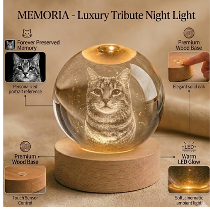 Eternal Memory Crystal Lamp